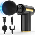 Facial Massage Gun – Handheld Deep-Tissue Percussion Muscle Massager (4 Heads, Multi-Speed, USB-C)