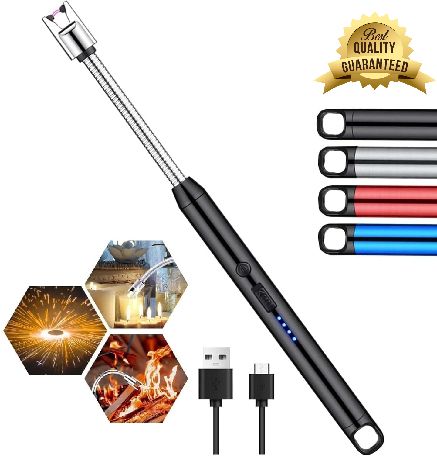 Rechargeable Electric Gas Lighter for Kitchen
